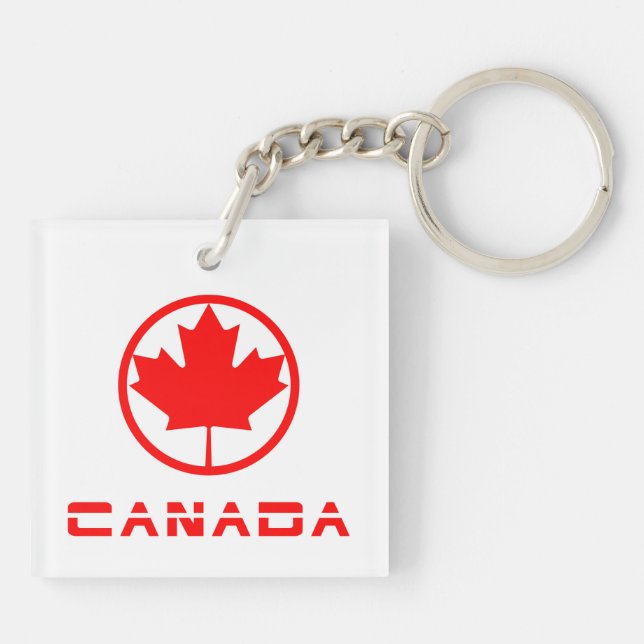 Canada Key Ring (Back)