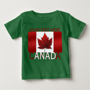 Canada Kid's Shirt Canada Flag Kid's Souvenir Tops