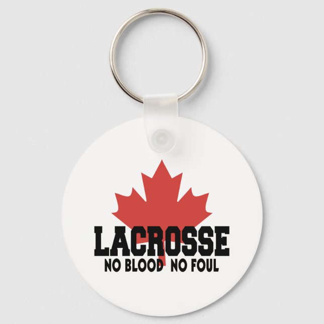 Canada Lacrosse Canadian Key Ring (Front)