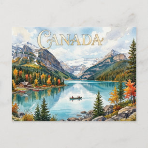 CANADA. Landscape. Holiday Postcard