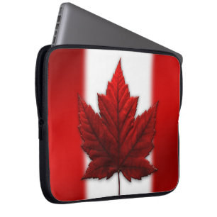 Canada Laptop Sleeve Canada Flag Computer Souvenir