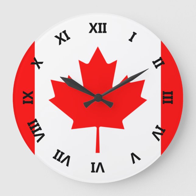 canada large clock (Front)