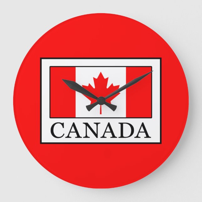 Canada Large Clock (Front)