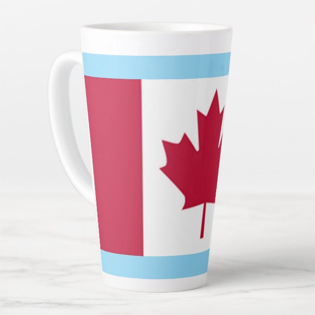 Canada Latte Cup (Left Angle)