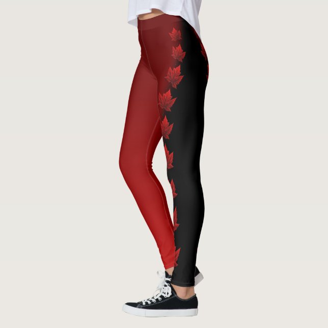 Canada Leggings Canada Souvenir Pants (Left)