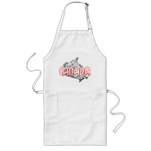 Canada Long Apron