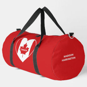 CANADA Love custom name Duffle Bag
