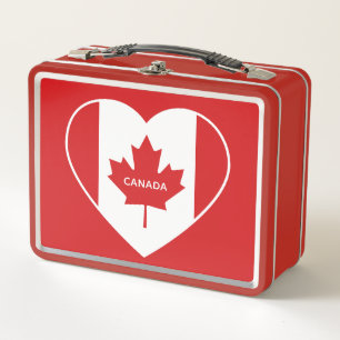 CANADA Love custom text lunch box