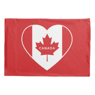 Canada Love custom text pillowcases