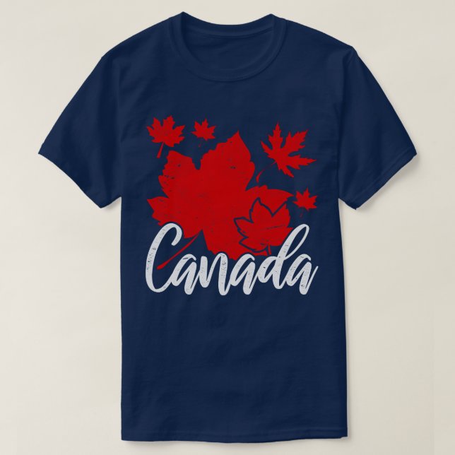 Canada Lover Canadian Maple Leaf Canada 1 T-Shirt (Design Front)