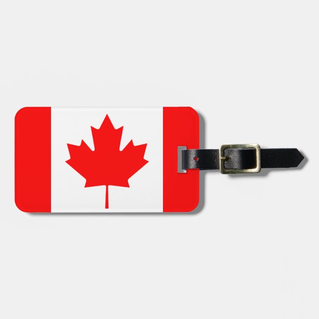 Canada Luggage Tag (Front Horizontal)