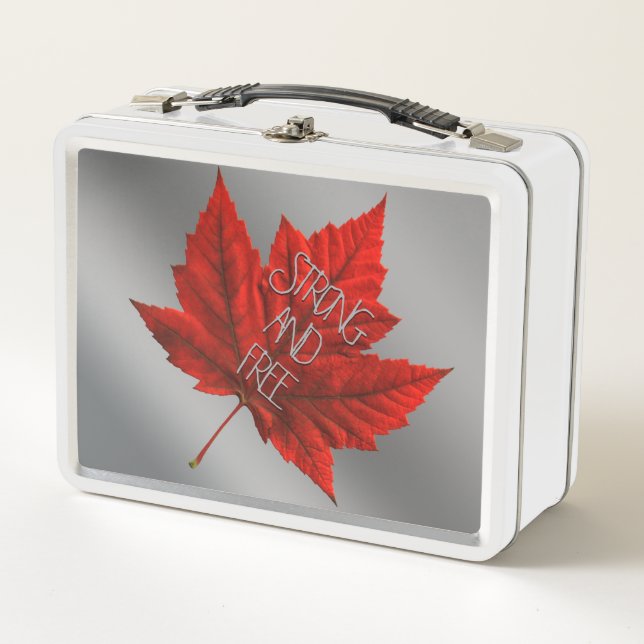 Canada Lunchbox Personalised Canada Lunchboxes (Front)