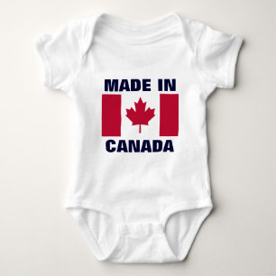 CANADA: Made in Canada Baby Bodysuit