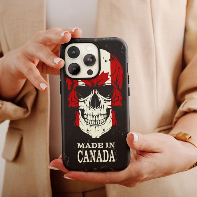 Canada Made in Canada Skull iPhone Case Mate (Creator Uploaded)