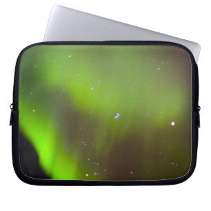 Canada, Manitoba, Churchill. Aurora Borealis in Laptop Sleeve