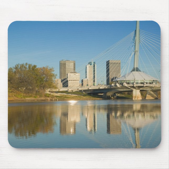 CANADA, Manitoba, Winnipeg: Esplanade Riel 2 Mouse Pad (Front)