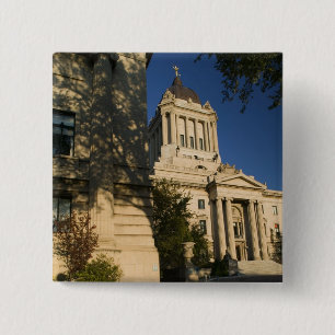 Canada, Manitoba, Winnipeg: Manitoba Legislative 15 Cm Square Badge
