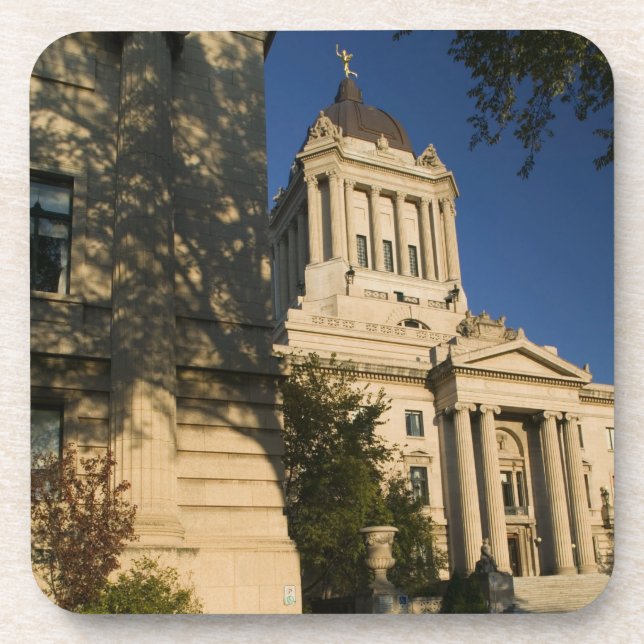 Canada, Manitoba, Winnipeg: Manitoba Legislative Coaster (Front)