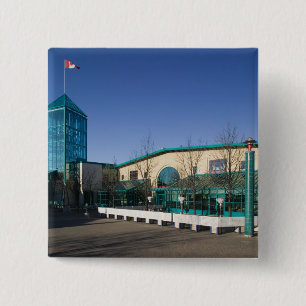CANADA, Manitoba, Winnipeg: The Forks Market 15 Cm Square Badge