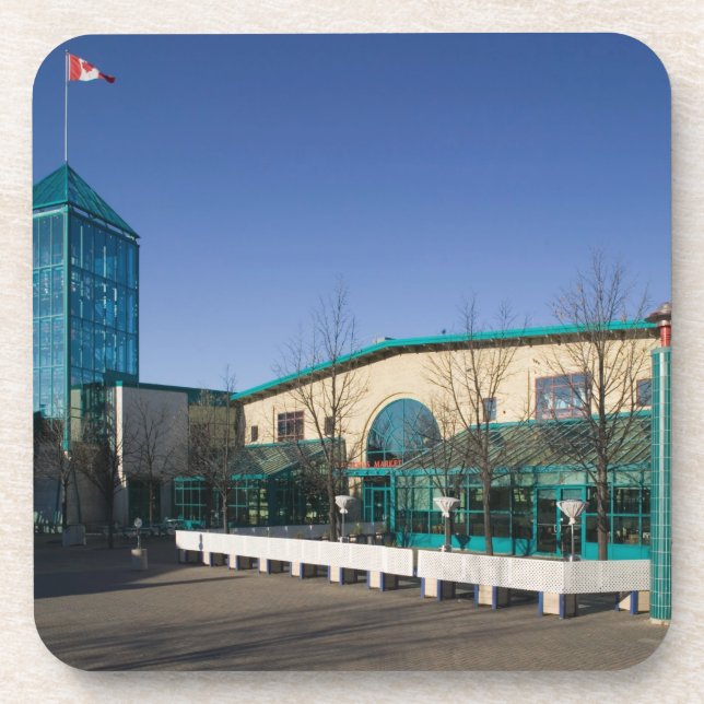 CANADA, Manitoba, Winnipeg: The Forks Market Coaster (Front)
