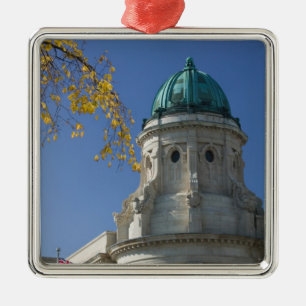 CANADA, Manitoba, Winnipeg: The Law Courts, Metal Ornament