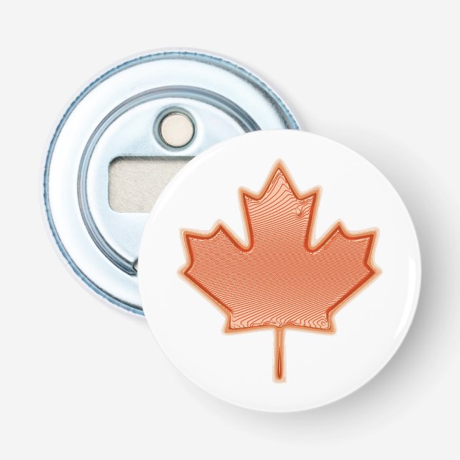 Canada Maple Leaf Bottle Opener (Front)