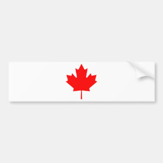 Canada - Maple Leaf Bumper Sticker