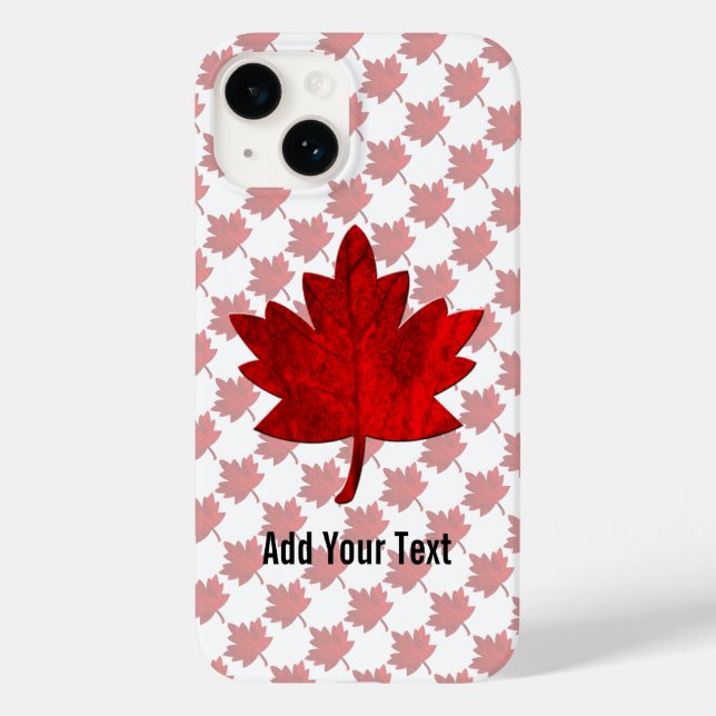 Canada-Maple Leaf by Shirley Taylor Case-Mate iPhone Case (Back)
