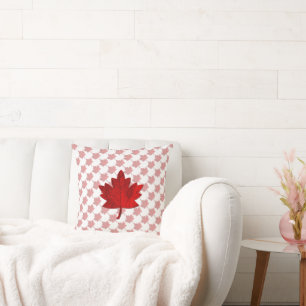 Canada-Maple Leaf by Shirley Taylor Cushion