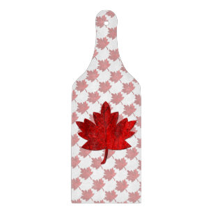 Canada-Maple Leaf by Shirley Taylor Cutting Board
