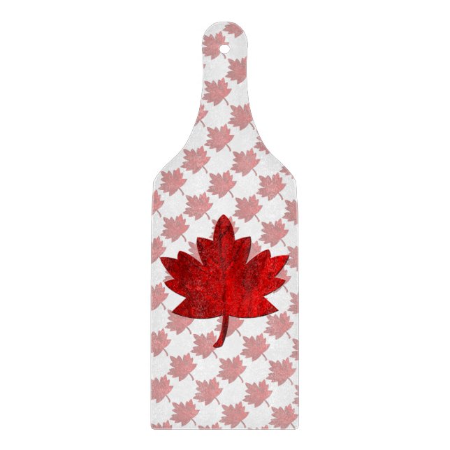 Canada-Maple Leaf by Shirley Taylor Cutting Board (Front)