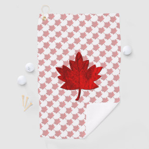 Canada-Maple Leaf by Shirley Taylor Golf Towel