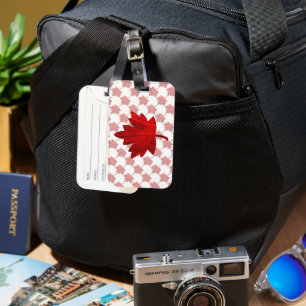 Canada-Maple Leaf by Shirley Taylor Luggage Tag