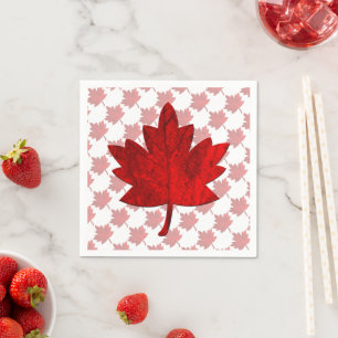 Canada-Maple Leaf by Shirley Taylor Napkin