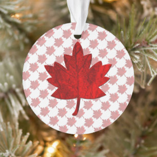 Canada-Maple Leaf by Shirley Taylor Ornament