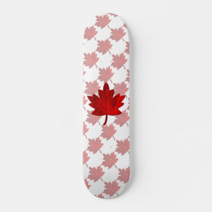 Canada-Maple Leaf by Shirley Taylor Skateboard