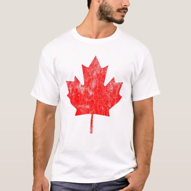 Canada Maple Leaf - Canada Day, Canadian Flag, Can T-Shirt (Front)