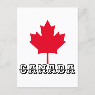 CANADA MAPLE LEAF - CANADA DAY  POSTCARD