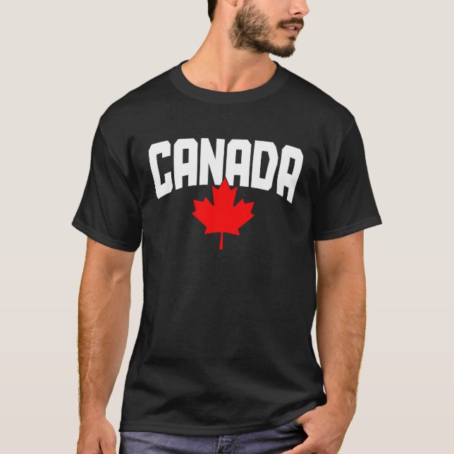 Canada Maple Leaf Canadian Flag Pride  1 T-Shirt (Front)