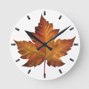 Canada Maple Leaf Clock Canada Souvenir Wall Clock