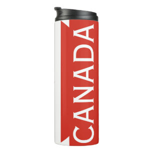 Canada Maple Leaf Flag Patriotism Thermal Tumbler