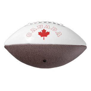 Canada maple leaf football