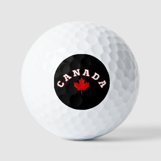 Canada maple leaf  golf balls (Front)