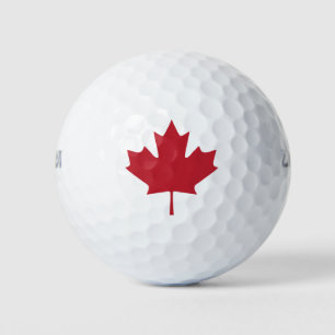 Canada Maple Leaf Golf Balls