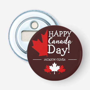 Canada Maple Leaf, Happy canada day, 1st of July Bottle Opener