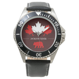 Canada Maple Leaf, Happy canada day, 1st of July Watch