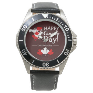 Canada Maple Leaf, Happy canada day, 1st of July Watch