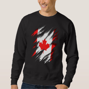 Canada Maple Leaf Lovers Canadian Flag Canada Sweatshirt