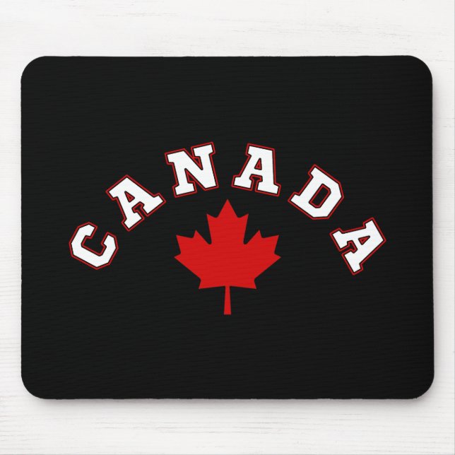 Canada maple leaf  mouse pad (Front)
