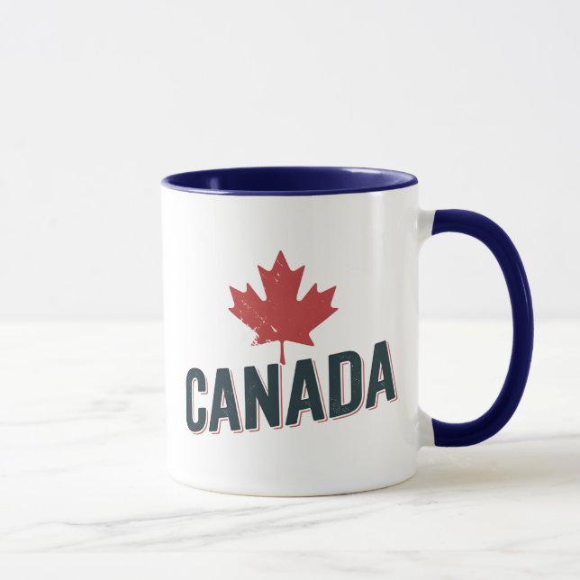 Canada Maple Leaf  Mug (Right)